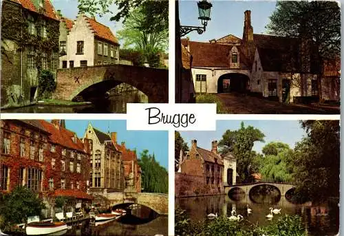 59874 - Belgien - Brugge , Mehrbildkarte - gelaufen 1969