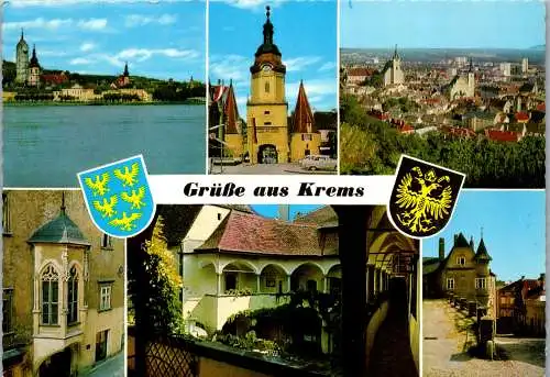 59875 - Niederösterreich - Krems , Stein Krems , Steiner Tor , Göglhaus , Alte Post , Wegscheid - gelaufen