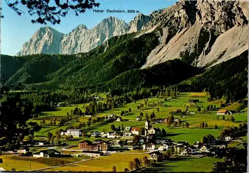 59878 - Steiermark - Ramsau , Blick gegen die Dachsteingruppe - gelaufen 1973