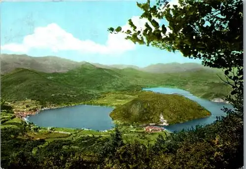 59882 - Schweiz - Ponte Tresa , Lago di Lugano e monti svizzeri - gelaufen 1963