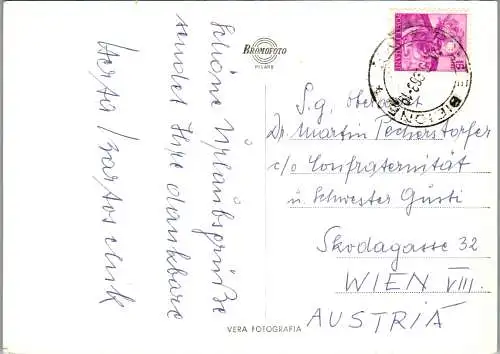 59889 - Italien - Bibione , Hotel Marina , Vita al Mare , Piazza Monti e Grand Hotel - gelaufen 1963