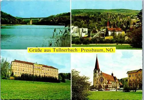 59890 - Niederösterreich - Tullnerbach , Pressbaum , Wienerwaldsee , Norbertinum , Wienerwald - gelaufen 1986