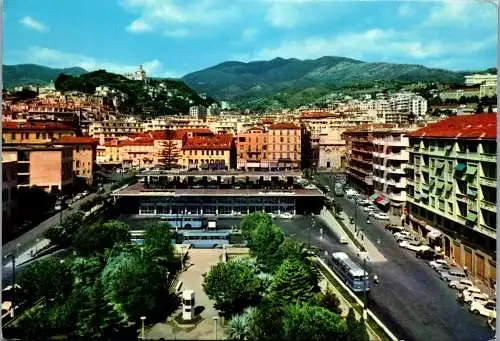 59896 - Italien - Sanremo , Stazione autolinee , Busbahnhof - gelaufen 1968