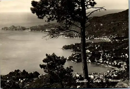 59897 - Italien - Rapallo , Golfo G. Marconi - gelaufen 1952