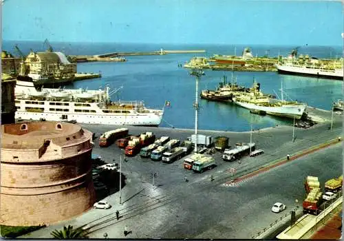 59899 - Italien - Civitavecchia , Veduta del Porto , Hafen - gelaufen 1967