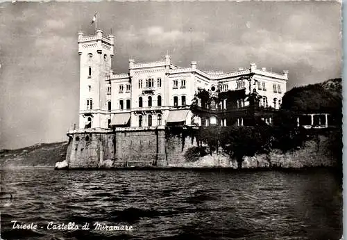 59912 - Italien - Triest , Castello di Miramare - gelaufen 1952