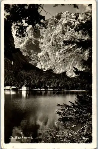 59938 - Deutschland - St. Bartholomä , am Königssee mit Watzmann - nicht gelaufen