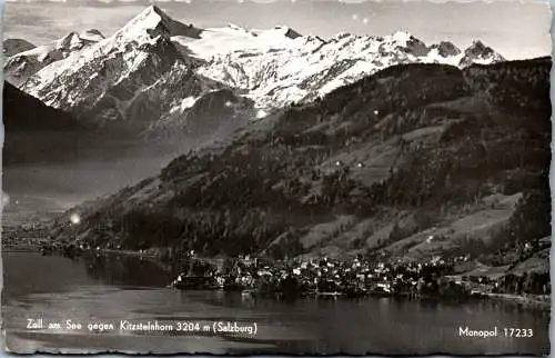 59972 - Salzburg - Zell am See , gegen Kitzsteinhorn - gelaufen 1954