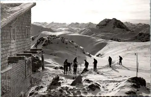 59980 - Tirol - Kitzbühel , Hahnenkamm , Schutzhaus Pengelstein - gelaufen 1956