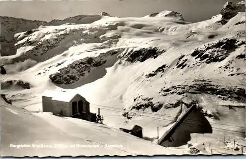 59983 - Salzburg - Weißsee , Bergstation mit Granatspitze u. Sonnblick - gelaufen 1957