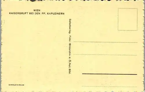 59991 - Wien - Kaisergruft bei den PP. Kapuzinern , Prunksarkophag Kaiserin Maria Theresia und Gemahl