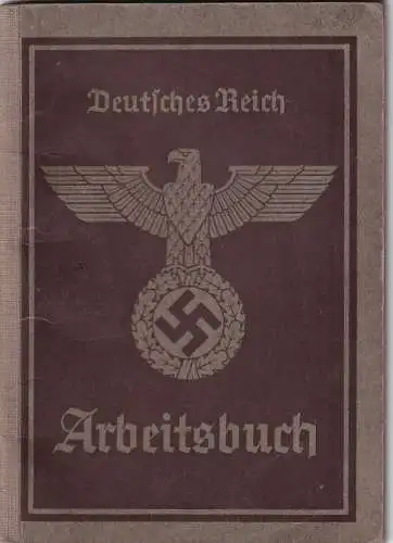 60011 - Deutsches Reich - Arbeitsbuch , Niederösterreich , Amstetten -  1939