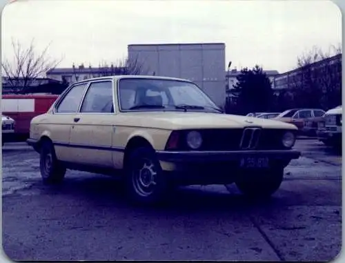 60013 - Aufnahme - Auto , BMW 3er E21 Coupe , Wien -  1985