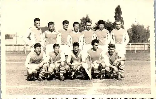 60047 - Aufnahme - Fußball , Mannschaft , München - nicht gelaufen 1956