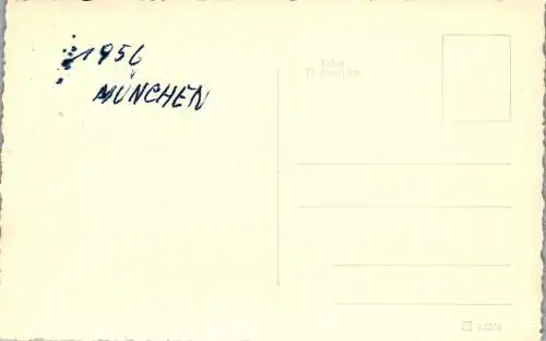 60048 - Aufnahme - Fußball , Mannschaft , München - nicht gelaufen 1956