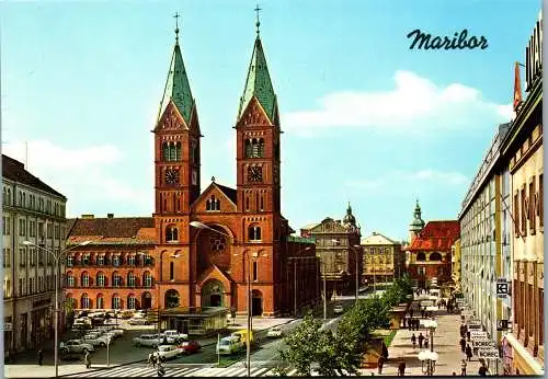 60049 - Slowenien - Maribor , Stadtansicht , View - nicht gelaufen