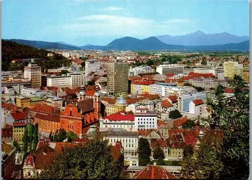 60051 - Slowenien - Ljubljana , Stadtansicht , View - nicht gelaufen