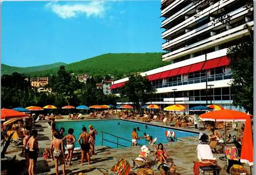 60053 - Kroatien - Opatija , Hotel Ambasador , Bazen , Schwimming Pool - nicht gelaufen