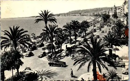 60056 - Frankreich - Nice , Cote d'Azur , Promenade des Anglais - gelaufen 1935