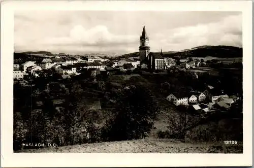 60065 - Oberösterreich - Haslach , Panorama - gelaufen 1940