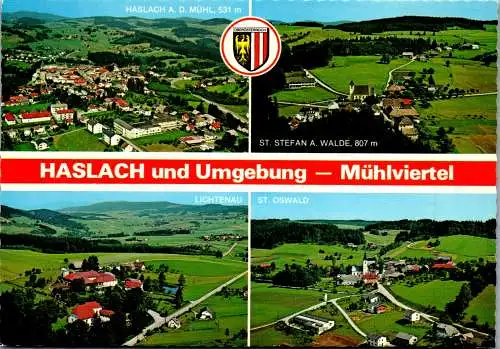 60078 - Oberösterreich - Haslach , an der Mühl , St. Stefan am Walde , Lichtenau , St. Oswald - nicht gelaufen