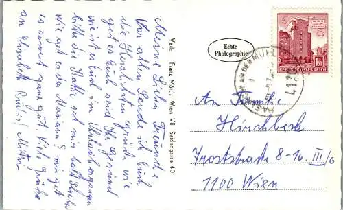 60087 - Oberösterreich - Haslach , an der Mühl , Panorama - gelaufen