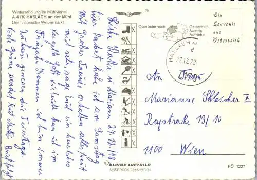 60090 - Oberösterreich - Haslach , an der Mühl , Mehrbildkarte - gelaufen 1978