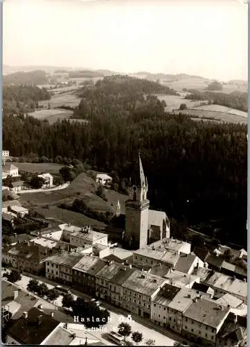 60094 - Oberösterreich - Haslach , an der Mühl , Panorama - gelaufen 1960