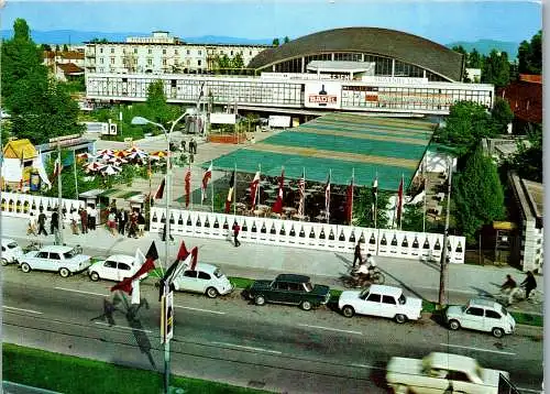 60095 - Slowenien - Ljubljana , Ansicht , View , VW Käfer , Vinski Sejem , Pionirski Dom - nicht gelaufen 1970