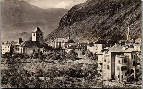 60119 - Italien - Gries , Kurort Gries bei Bozen , Kloster , Stiftskirche , Villa Wenter - gelaufen 1938