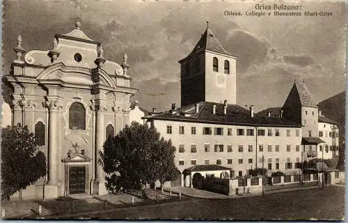 60120 - Italien - Gries , Chiesa , Collegio e Monastero Muri Gries - gelaufen 1931