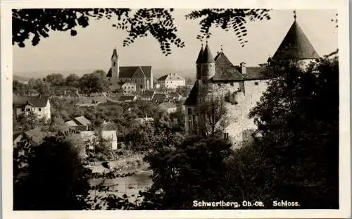 60124 - Oberösterreich - Schwertberg , Schloss - nicht gelaufen 1931