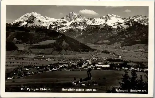 60125 - Steiermark - Admont , Großer Phyrgas , Scheiblingstein , Panorama - nicht gelaufen 1935