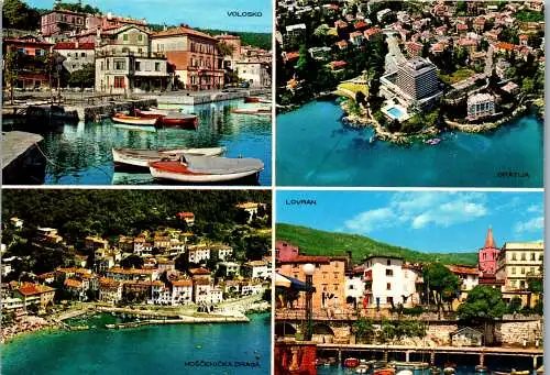 60138 - Kroatien - Opatija , Volosko , Lovran , Moscenicka Draga - nicht gelaufen 1970