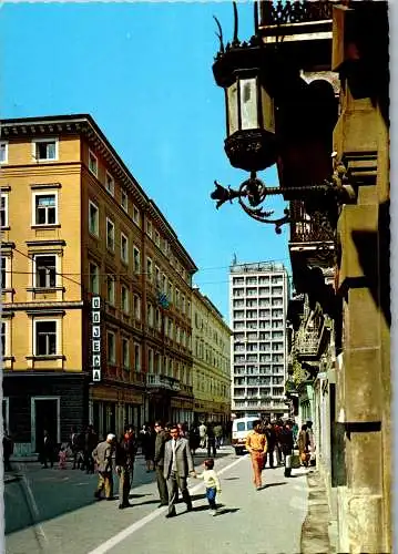 60145 - Kroatien - Rijeka , Detalj sa Korza , l. beschädigt - nicht gelaufen 1970