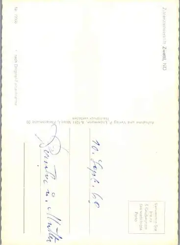 60150 - Niederösterreich - Zwettl , Zisterzienserstift - nicht gelaufen 1969