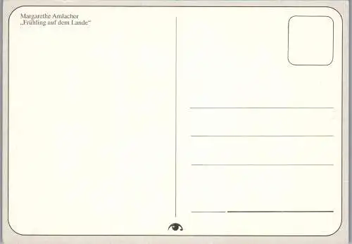 60166 - Künstlerkarte - Margarethe Amlacher , Frühling auf dem Lande - nicht gelaufen