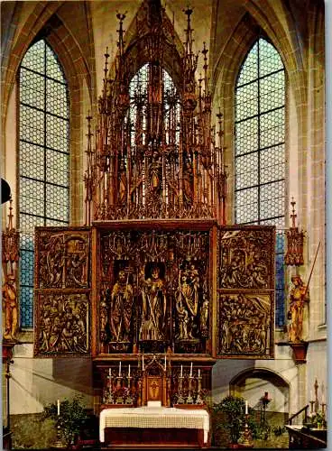 60169 - Oberösterreich - Kefermarkt , Pfarrkirche , Gotischer Flügelaltar - nicht gelaufen 1983