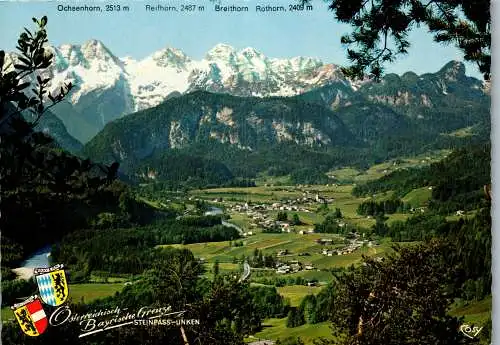 60176 - Salzburg - Unken , Loferer Alm , Steinpass Unken , Ochsenhorn , Reifhorn , Breithorn - nicht gelaufen 1968