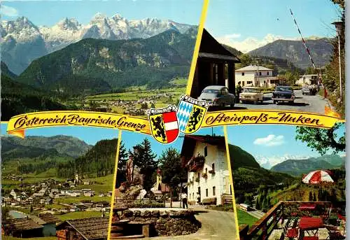 60177 - Salzburg - Unken , Steinpaß Unken , Grenze , Gasthof Melleck , Saalachtal - nicht gelaufen 1968