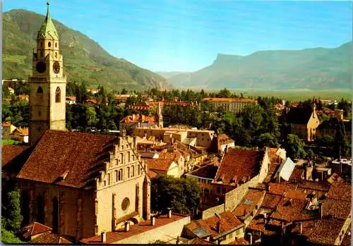 60181 - Italien - Meran , Merano , Blick nach Süden , Gantkofel - nicht gelaufen 1968