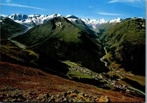 60189 - Schweiz - Pontresina , mit Bernina und Roseggruppe - nicht gelaufen 1968