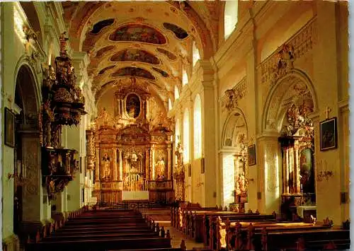 60190 - Burgenland - Frauenkirchen , Wallfahrtskirche - nicht gelaufen 1969