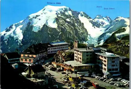 60193 - Italien - Stilfserjoch , Passo dello Stelvio , Ortles , Zebru , Gran Zebru - nicht gelaufen 1968