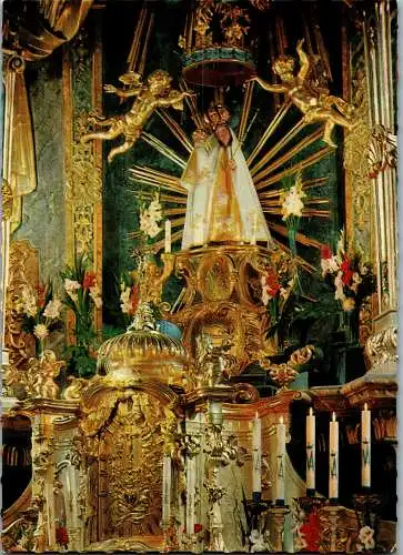 60202 - Niederösterreich - Maria Schutz , am Semmering , Wallfahrtskirche , Altar - nicht gelaufen 1970