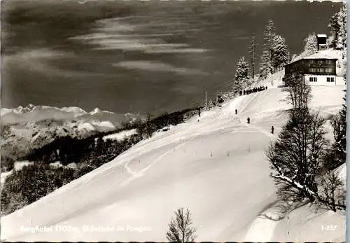 60206 - Salzburg - St. Johann , im Pongau , Berghotel - gelaufen 1962