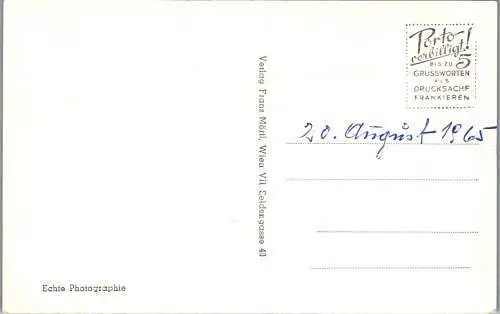 60212 - Niederösterreich - Pöchlarn , Inneres der Kirche - nicht gelaufen 1965