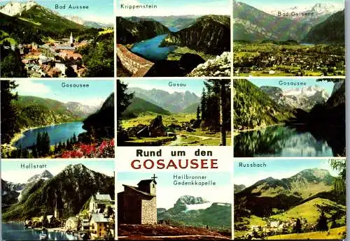 60228 - Oberösterreich - Gosausee , Hallstatt , Bad Aussee , Russbach , Krippenstein , Bad Goisern - nicht gelaufen