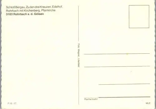 60235 - Niederösterreich - Rohrbach an der Gölsen , Mehrbildkarte - nicht gelaufen