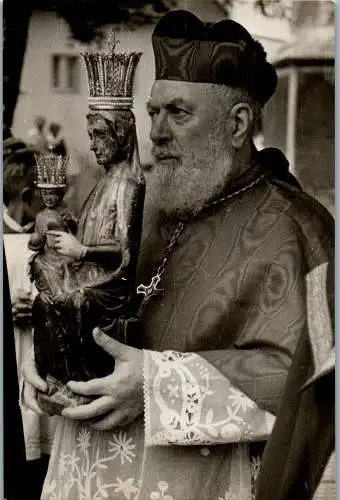 60250 - Kardinal Tisserant - Mariazell , Mit Gnadenstatue - nicht gelaufen 1963